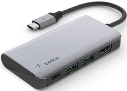 Хаб USB-C 4в1 Multiport Dock Belkin teh0018481