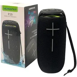 Колонка портативна Hopestar P29 15Вт USB AUX FM Bluetooth чорна (P29) - мініатюра 5