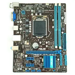 Материнская плата ASUS P8H61-M LX3 PLUS R2.0 (P8H61-M LX3 PLUS R2.0) (s1155, Intel H61, Micro-ATX) Б/у