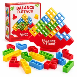 Настільна гра Балансир Balance Stack 64 блоки 