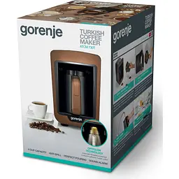 Кавоварка Gorenje ATCM730T крапельна 735 Вт коричнева - мініатюра 6