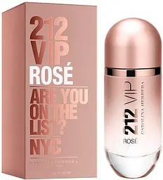 Оригінал Carolina Herrera 212 Vip Rose 50 мл парфумована вода