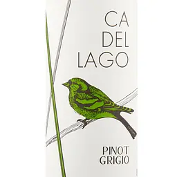 Вино Італії  Ca' Del Lago Pinot Grigio Delle Venezie DOC Veneto Біле Сухе 0.75 л - мініатюра 2