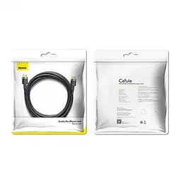 Кабель Baseus Cafule HDMI 4K V2.0 5m Black (CADKLF-H01) [67204] - мініатюра 7