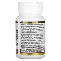 Вітамін D3 1000 МО 21st Century Vitamin D3 60 таблеток - мініатюра 3