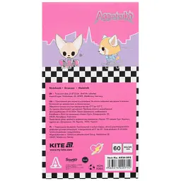 Блокнот Kite Aggretsuko на магніті, 60 аркушів, клітинка (AR24-092) - мініатюра 4