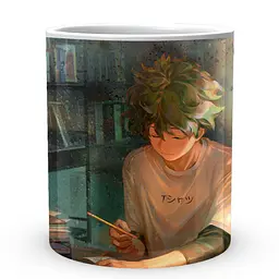 Кухоль GeekLand My Hero Academia Моя геройська академія Мідорія MHA 02.83 330 мл білий - мініатюра 2