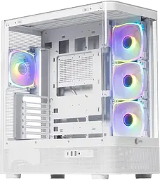 Корпус QUBE MASTERFORCE RGB White (MASTERFORCE_GWNU3) - мініатюра 3