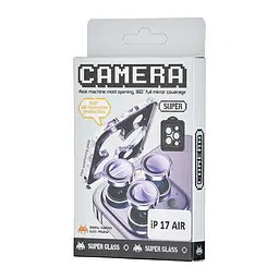 Захисне скло для HD Lens Apple iPhone 17 Air Black - мініатюра 2