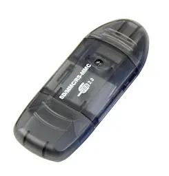 Кардрідер STLab зовнішній USB2.0 для карток SD/SDHC/MMC/RS-MMC пластик чорний