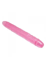 Фалоімітатор Toyz4lovers Solid Double Dong, 33 см (рожевий) - мініатюра 3