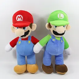 М'яка іграшка Луїджі Super Mario – плюшевий Luigi із Супер Маріо - мініатюра 4