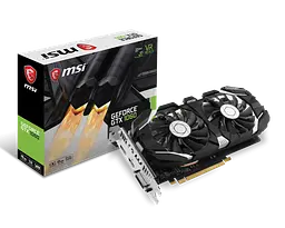 Відеокарта GeForce GTX 1060 6GB MSI (GTX 1060 6GT V1) Б/В