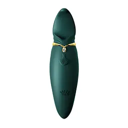 Вібратор для клітора Zalo Hero 14.6 см зелений - мініатюра 3