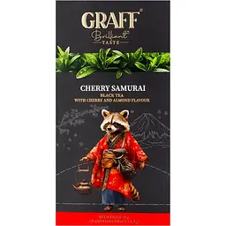 Чай чорний Graff Cherry Samurai 30 г (20 шт. х 1.5 г) - мініатюра 6