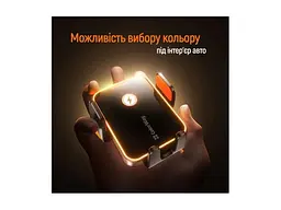 Автомобільний тримач для смартфона ColorWay Ultra-mini Wireless Charger 15W Black (CW-CHAW069Q-BK) - мініатюра 9
