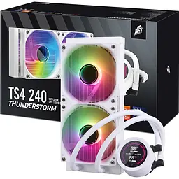 Система водяного охолодження 1stPlayer TS4 240 White (TS4-240-WH) [156075] - мініатюра 8