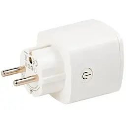 Розумна розетка Hikvision DS-PSP1-WE, White, 220V, 868 мГц 1600 м LED статус -10 ° C - 55 ° C