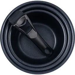 Набір ковшів зі знімною ручкою Bergner Click & Cook 4 предмета (BG-31608-BK) - мініатюра 7