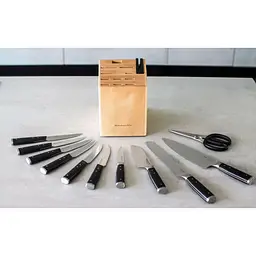 Набір ножів з підставкою KitchenAid Coreline з точилом 11 предметів (KAG12STSNBXOBQ) - мініатюра 21