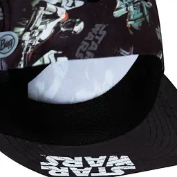 Кепка Buff Kids 5 Panels Cap Star Wars first order black Чорний-Білий - мініатюра 3