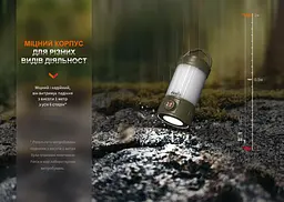 Кемпінговий ліхтар Fenix CL26R Pro, мармуровий білий - мініатюра 15