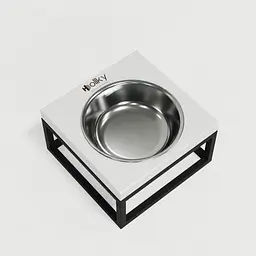 Hollky Base Solo S — миска на підставці для котів і маленьких собак (1 × 0,45 л) - мініатюра 6