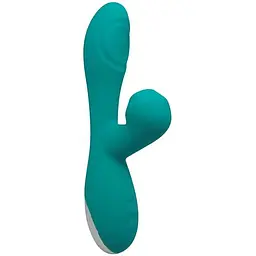 Вібратор-кролик 3 в 1 G Alive Caribbean Shine Blue