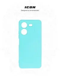 Чехол ArmorStandart ICON для Tecno Pova 5 4G с крышкой камеры Light Blue (ARM68921) - мініатюра 3