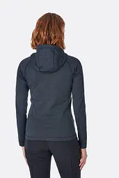 Флісова кофта Rab Nucleus Hoody wmns 12 Темно-синій - мініатюра 2