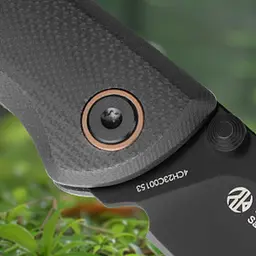 Ніж складаний туристичний Ruike P882-B, (8.5 см) 12С27 / G10 чорний - мініатюра 14