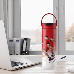 Термос питьевой Maestro Basketball MR-1644-B-NEW 600 мл
