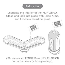 Мастурбатор Tenga Flip Zero Gravity розкладний, 18х5 см (білий) - мініатюра 7