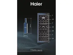 Винный шкаф Haier HWS77GDAU1 - миниатюра 2
