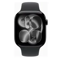 Смарт-годинник Apple Watch Series 11 GPS 46mm Jet Black Alu. Case w. Black S. Band - M/L (MEUX4) - мініатюра 2