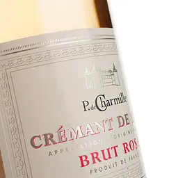 Вино ігристе Philippe de Charmille Cremant de Loire Brut Rose рожеве брют 0.75 л - мініатюра 3