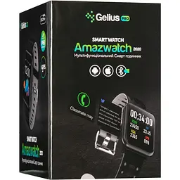 Смарт-годинник Smart Watch Gelius Pro GP-CP11 Plus (AMAZWATCH 2020) (IP68) Black/Yellow - мініатюра 7