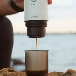 Портативна кавоварка Outin Nano Espresso Machine Pearl White (OTEM-01-PW) [168806] - мініатюра 6