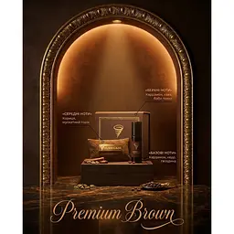 Автомобільне аромасаше Hurricane Brown Premium [170788] - мініатюра 2
