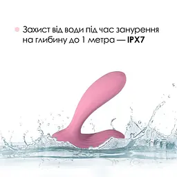 Смарт-вібратор у трусики Svakom Erica Romantic Rose, дуже гнучкий, 2 мотори - мініатюра 5