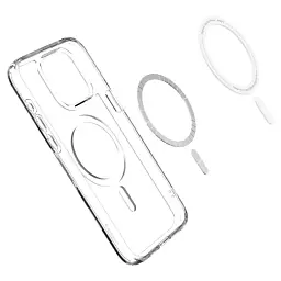 Чохол Spigen Ultra Hybrid (MagFit) Frost Clear для iPhone 15 Pro (ACS06719) - мініатюра 3