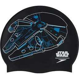 Шапочка для плавання Speedo Millenium Falcon Slogan PRT Cap Black (1000-8-08385D675)