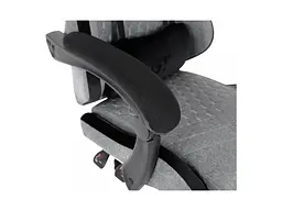 Комп'ютерне крісло для геймера GT Racer X-2324 Fabric Gray/Black Suede - мініатюра 10