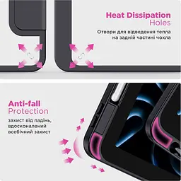 Чохол-книжка ArmorStandart Y-Type PEN для Samsung Galaxy Tab S10 FE+ Black (ARM85530) [152188] - мініатюра 7