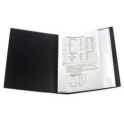 Дисплей-книга Axent А4 80 файлiв чорна (1280-01-A) - мініатюра 4