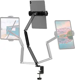 Тримач планшета і смартфона на стіл Ulanzi Vijim Metal IPad Tablet Holder For Bed Or Desk (HP001) [79094] - мініатюра 6