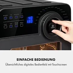 Аерогриль-фритюрниця Klarstein AeroVital Cube Chef 1700 Вт (10034217) - мініатюра 5