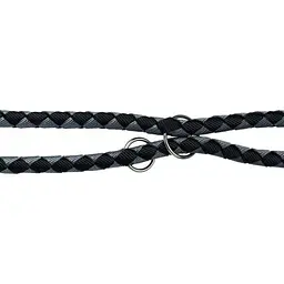 Повідець Trixie Cavo регульований L–XL 2 м d 18 мм чорний/графіт - мініатюра 3