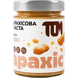 Арахісова паста ТОМ кранч, 300 г (865795)