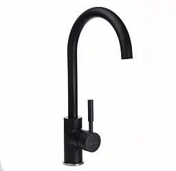 Змішувач для кухні Globus Lux Lazer GLLR-0203S-1-Onix Чорний - мініатюра 5